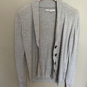 Old Navy gray grandpa-style cardigan XS